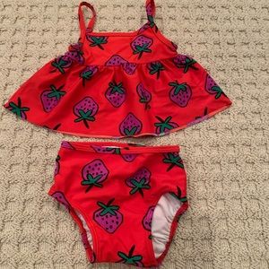 Hanna Andersson Adorable Strawberry Swimsuit
